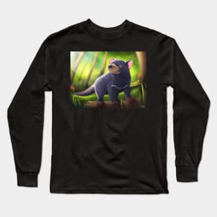 Tasmanian Devil Long Sleeve T-Shirt